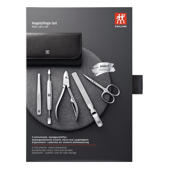 Set manichiura 5 piese, inox - Zwilling Classic Inox