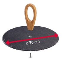 Platou servire, ardezie, 30cm,  "Tapas + Friends" - Westmark