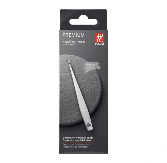 Chiureta manichiura cuticule, inox satinat, 125mm - Zwilling TWINOX