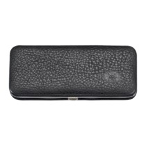 Set manichiura, 5 piese inox satinat, etui piele neagra - Zwilling TWINOX