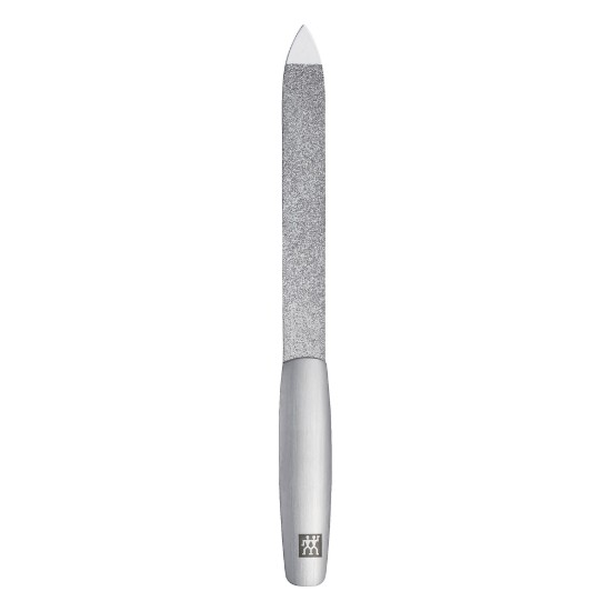 Set manichiura 5 piese, inox, etui piele maro - Zwilling Twinox