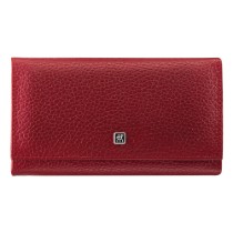 Set manichiura 7 piese, portofel piele, cu capsa, Rosu - Zwilling Classic Inox
