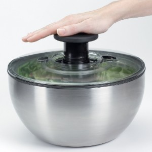 Uscator salata, inox,  26cm/5L, "SteeL" - OXO