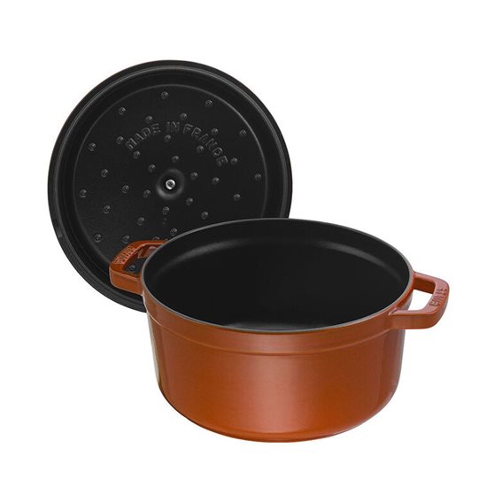 Oala Cocotte fonta, 26cm/5,2L, Cinnamon - Staub