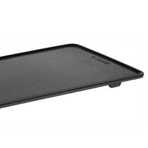 Platou servire fonta, 25 x 12 cm, Black - Staub