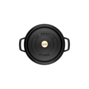Oala Cocotte fonta, 20cm/2,2L, Black - Staub