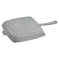 Tigaie grill patrata, fonta, 30 cm, Graphite Grey - Staub
