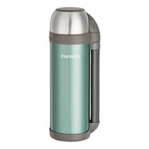 Termos vacuum, inox, 1,8 L, "Pioneer", Turcoaz - Grunwerg