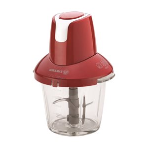 Chopper, 1,25L, 900W, Red/Chrome "Pro Magic" - Korkmaz