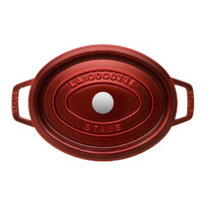 Oala Cocotte ovala, fonta, 27cm/3,2L, Grenadine - Staub