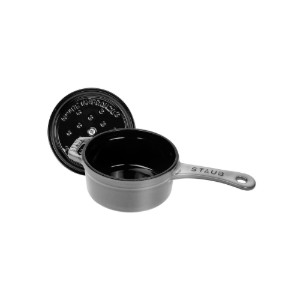 Mini-cratita fonta, 10cm/0,25L, Graphite Grey - Staub