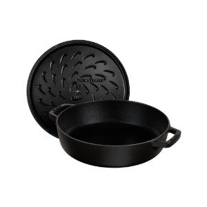 Vas Chistera, fonta, 24 cm, Black - Staub