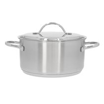 Cratita inox, cu capac, 22cm/4L "Resto" - Demeyere