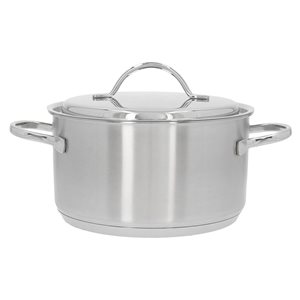 Cratita inox, cu capac, 24cm/6L "Resto" - Demeyere