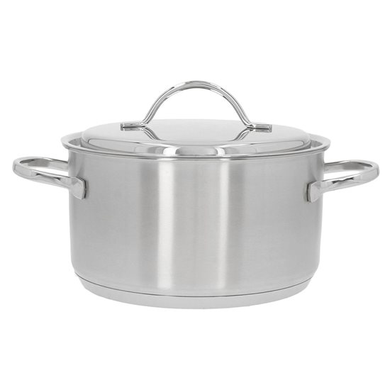 Cratita inox, cu capac, 24cm/6L, "Resto" - Demeyere