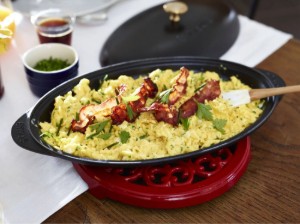 Vas oval fonta cu capac, 31cm/0,7L, Black - Staub