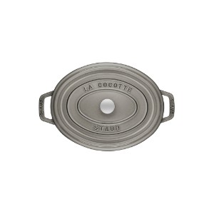 Oala Cocotte ovala, fonta, 17 cm/1L, Graphite Grey - Staub