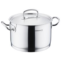 Cratita adanca inox, cu capac, 24cm/6,2L, "Proline" - Korkmaz