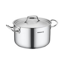 Cratita adanca inox, cu capac, 20cm/3,6L, "Proline Gastro" - Korkmaz