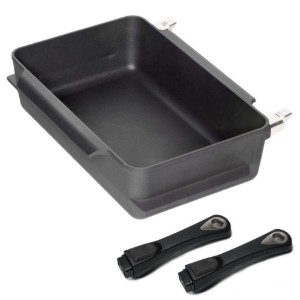 Tava pentru friptura, aluminiu, 38 x 24 cm - AMT Gastroguss