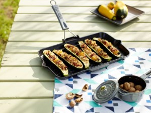 Tigaie grill dreptunghiulara, fonta, 34x21 cm, Black - Staub