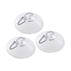 Set 3 carlige cu ventuze, 4 cm - Westmark