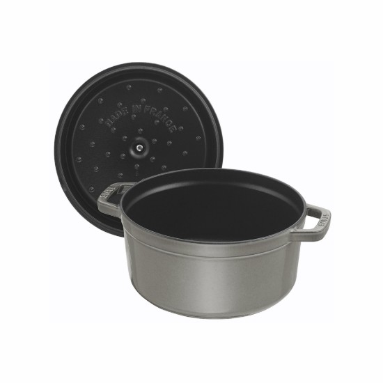 Oala Cocotte fonta, 16cm/1,2L, Graphite Grey - Staub