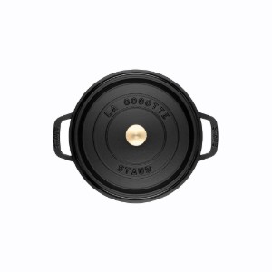 Oala Cocotte fonta, 14cm/0,8L, Black - Staub