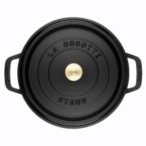 Oala Cocotte fonta, 34cm/12,6L, Black - Staub
