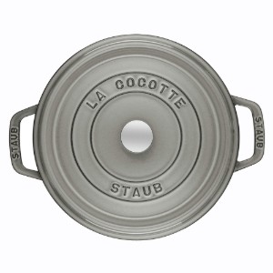 Oala Cocotte fonta, 34cm/12,6L, Graphite Grey - Staub