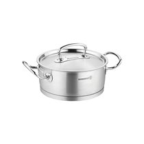 Cratita inox, cu capac, 16cm/1,5L, "Proline" - Korkmaz