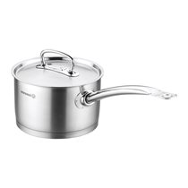 Cratita inox, cu capac, 16cm/2L, "Proline" - Korkmaz