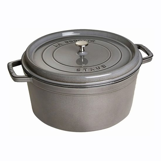 Oala Cocotte fonta, 30cm/8,35L, Graphite Grey - Staub