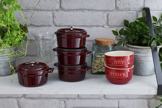 Mini-oala Cocotte, fonta, 10cm/0,25L, Grenadine - Staub