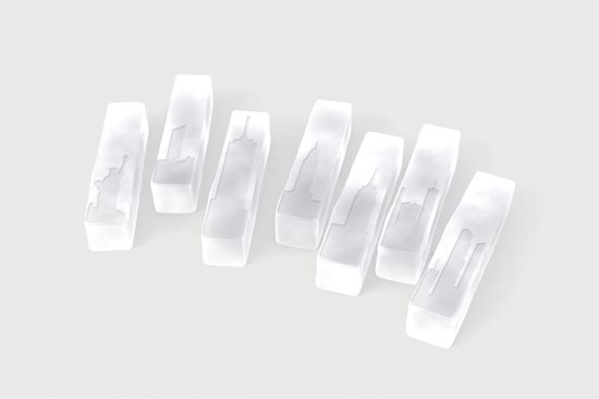 Tava cuburi de gheata pentru sticla de apa, 19,5 x 11,5 cm - Built