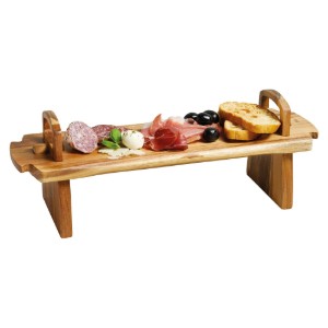 Platou servire aperitive, acacia, 37 x 12 x 13 cm, "Artesa" - Kitchen Craft