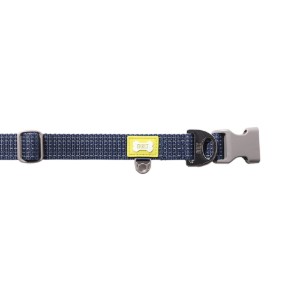 Zgarda reflectorizanta, mare, Albastru - Built Pet