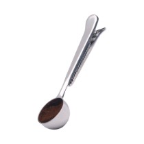 Cupa masurare cafea, cu clema, inox - La Cafetiere