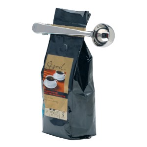 Cupa masurare cafea, cu clema, inox - La Cafetiere