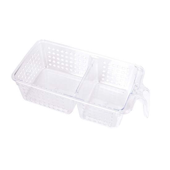 Tava 2 compartimente pentru frigider, plastic - Kitchen Craft