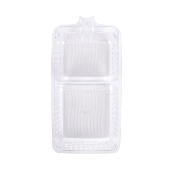 Tava 2 compartimente pentru frigider, plastic - Kitchen Craft