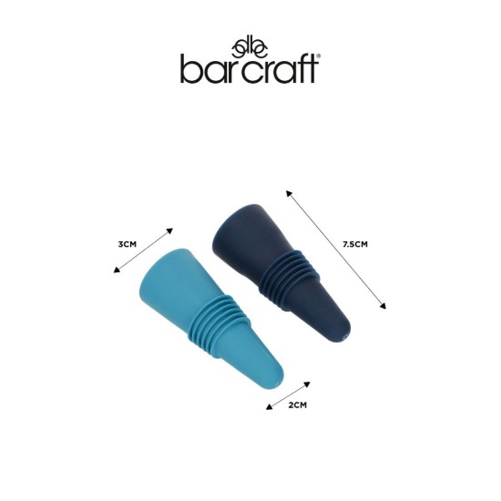 Set 2 dopuri etanse pentru sticle - BarCraft