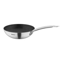 Tigaie wok antiaderenta, aluminiu, 30cm/4,3L, "Proline Gastro" - Korkmaz