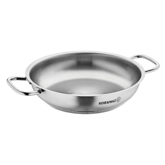 Tigaie paella, 3-Ply, inox, 36cm/6L "Proline" - Korkmaz