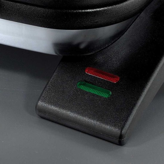 Gratar electric, 1800W, Stainless Steel/Black, "Tostkolik" - Korkmaz