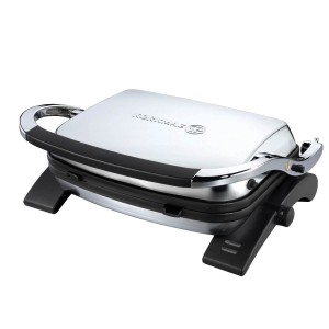 Gratar electric, 1800W, Stainless Steel/Black, "Tostkolik" - Korkmaz