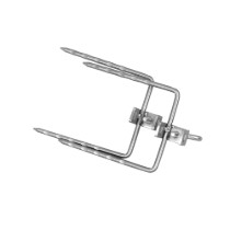 Kit rotiserie pentru gratar de gradina, inox - Zokura