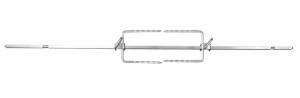 Kit rotiserie pentru gratar de gradina, inox - Zokura