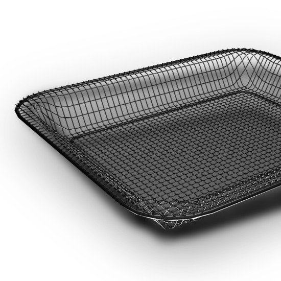 Cos pentru prajit, aluminiu, 35,4x32,5cm GN 2/3 - AMT Gastroguss