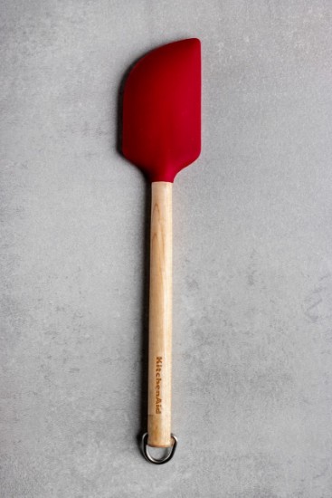 Spatula razuire, silicon, Empire Red - KitchenAid